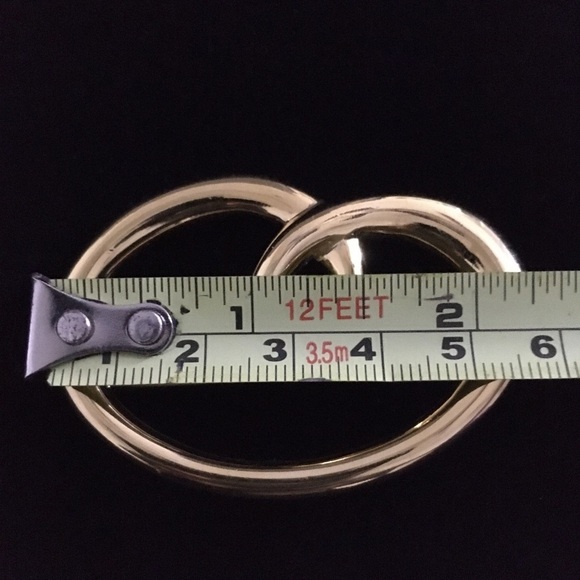 Monet Vintage Gold Tone Brooch Pin - Picture 4 of 5